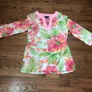 Jones New York tunic top